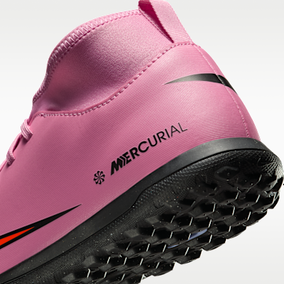 Nike Jr. Mercurial Superfly 10 Club Younger/Older Kids' Turf High-Top Football Shoes