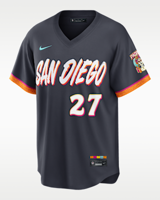 Мужские джерси Nick Pivetta San Diego Padres City Connect Nike MLB Stadium Jersey