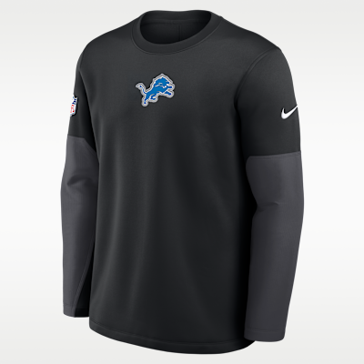 Detroit Lions Scripted To Win Sideline Coach Men's Nike Therma-FIT NFL Long-Sleeve T-Shirt