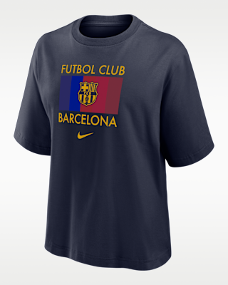 Женская футболка Barcelona Club Nike NWSL Boxy