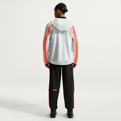 Nike Hollanda Energy Nike Dri-FIT Dokuma Erkek Futbol Ceketi görsel 5