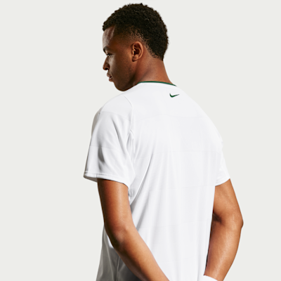 NikeCourt Slam Dri-FIT ADV Erkek Tenis Üstü görsel 2