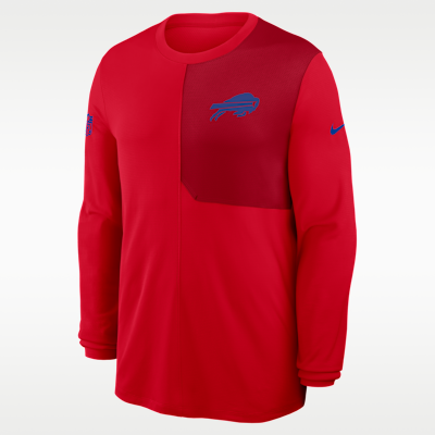 Buffalo Bills Sideline Coach Men's Nike Dri-FIT NFL Long-Sleeve Top