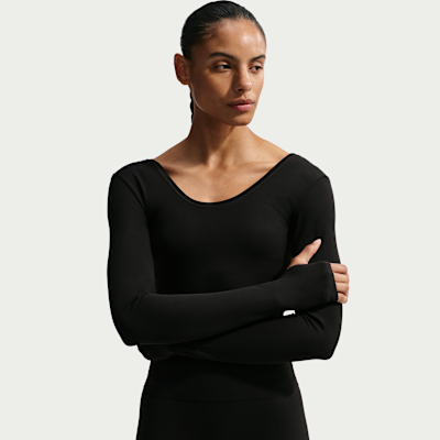 Nike Zenvy Women's Dri-FIT Long-Sleeve Top