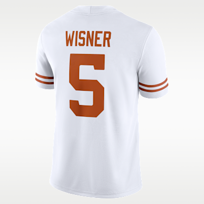 Quintrevion Winser Texas Men’s Nike Dri-FIT College Game Jersey