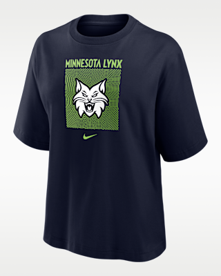 Женская футболка Minnesota Lynx Nike WNBA Boxy