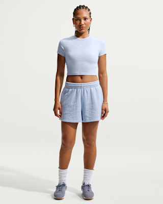 Женские шорты Nike Sportswear Chill Waffle Loose Mid-Rise Shorts