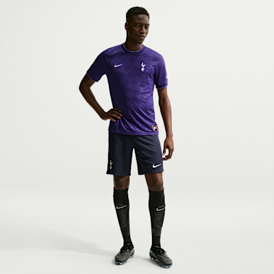 Nike Tottenham Hotspur Üçüncü Nike Dri-FIT Maç Öncesi Erkek Futbol Üstü görsel 4