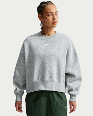 Женский свитшот Nike Sportswear Phoenix Fleece Over-Oversized Crew-Neck