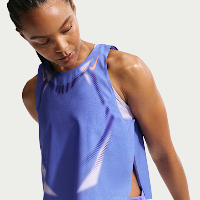 Nike AeroSwift Dri-FIT ADV Crop Kadın Koşu Atleti görsel 3