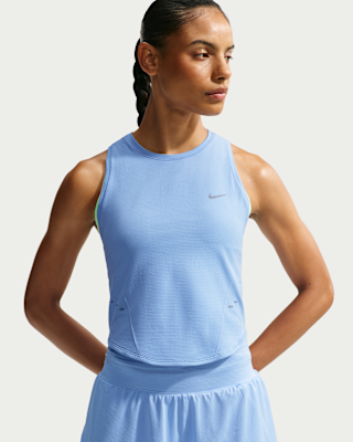 Женские Nike Swift Dri-FIT Seamless Cropped Tank Top для бега