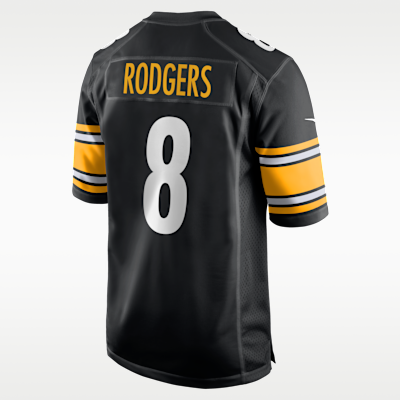 Jersey Nike de la NFL Game para hombre Aaron Rodgers Pittsburgh Steelers