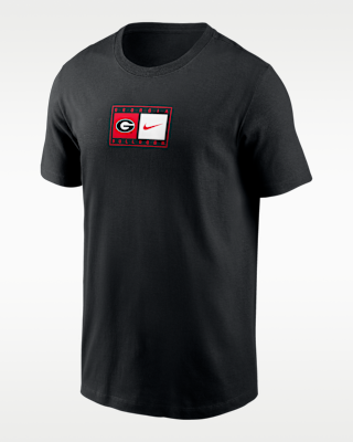Мужская футболка Georgia Campus Logo Swoosh Nike College