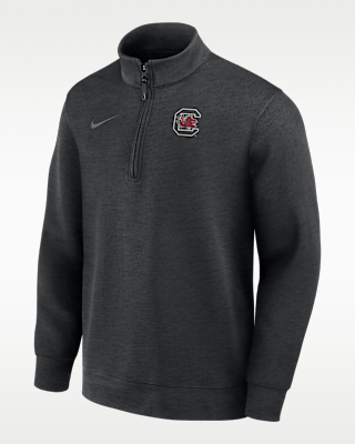 Мужские South Carolina Gamecocks Nike Dri-FIT Half-Zip College Top