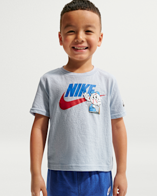 Детская футболка Nike Toddler Futura Baseball Character