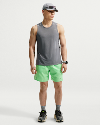 Мужские шорты Nike Miler Dri-FIT 7" Brief-Lined Shorts для бега