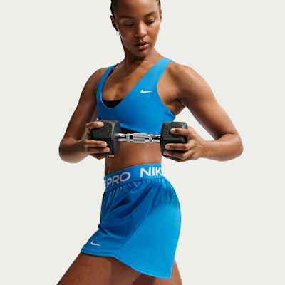 Nike Pro 2'si 1 Arada Kadın Şortu görsel 4
