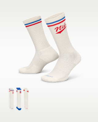 Unisex носки Nike Everyday Plus Crew Socks (3 Pair)