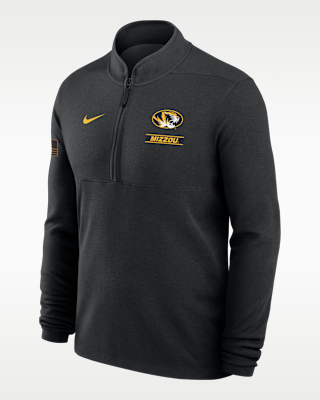 Мужские Missouri 2026 Military Appreciation Stride Nike Dri-FIT College 1/2-Zip Long-Sleeve Top