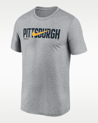 Мужская футболка Pittsburgh Pirates Swoosh Legend Nike Dri-FIT MLB