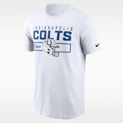 Indianapolis Colts Helmet Essential Men's Nike NFL T-Shirt