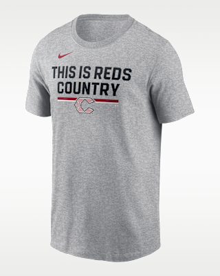 Мужская футболка Cincinnati Reds Stacked City Connect Nike MLB