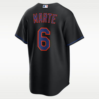 Starling Marte New York Mets Men's Nike MLB Replica Jersey