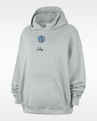 Женское худи Chicago Sky Nike French Terry Oversized Pullover Hoodie