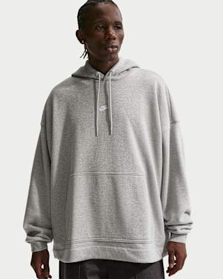 Nike Hoodie pullover em tecido moletão folgado Nike Sportswear Club para homem