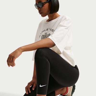 Nike Sportswear Classic Yüksek Belli 7/8 Kadın Taytı görsel 4