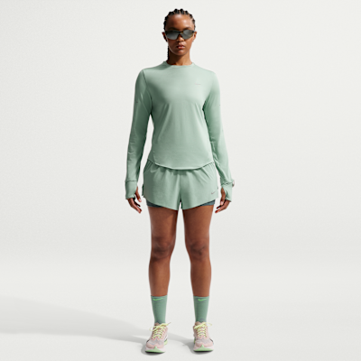 Nike Swift - Women's Dri-FIT Mid-Rise 2-in-1 Running Shorts