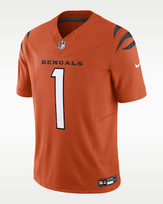 Мужские джерси Ja'Marr Chase Cincinnati Bengals Nike Dri-FIT NFL Limited Football Jersey для футбола
