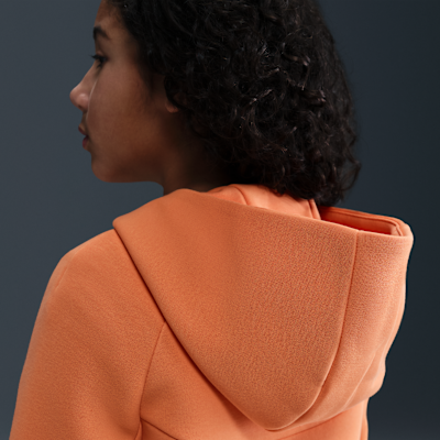 Sudadera con gorro con cierre completo para niños grandes Nike Sportswear Tech Fleece