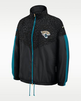 Женская куртка Jacksonville Jaguars Rivalries Collection Nike NFL Oversized Full-Zip