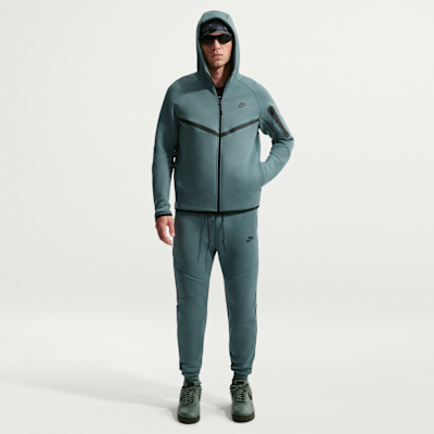 Nike Tech Fleece Windrunner Tam Boy Fermuarlı Erkek Ceketi görsel 4