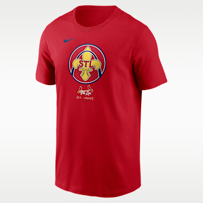 Playera Nike de la MLB para hombre St. Louis Cardinals City Connect Wordmark