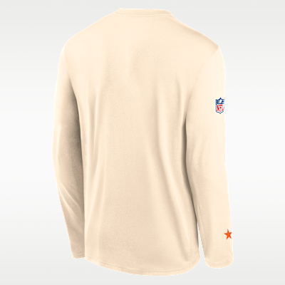 Playera de manga larga Nike Dri-FIT de la NFL para hombre Arizona Cardinals Rivalries Collection Sideline Legend Small Logo