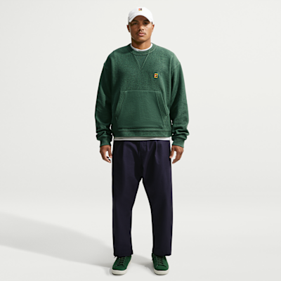 Nike Club Rules Fransız Havlu Kumaşı Crew Yakalı Erkek Sweatshirt'ü görsel 4