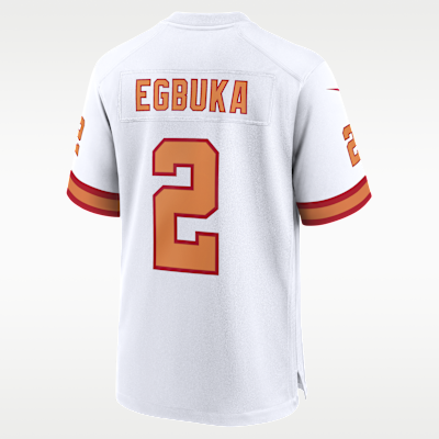 Jersey de juego Nike de la NFL para hombre de Emeka Egbuka de los Tampa Bay Buccaneers de la 50.ª temporada