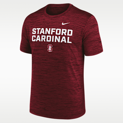Playera universitaria Nike Dri-FIT para hombre Stanford Campus Center Stack Velocity