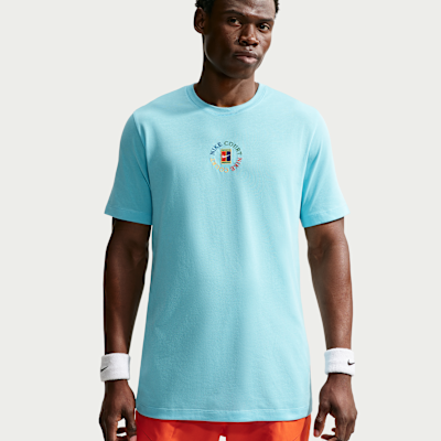NikeCourt Dri-FIT Erkek Tenis Tişörtü