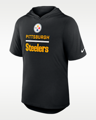 Мужская футболка Pittsburgh Steelers Nike Dri-FIT NFL Hooded