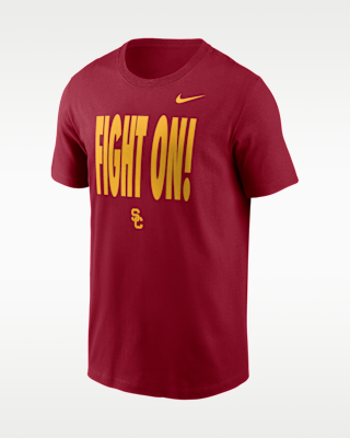 Мужская футболка USC Sideline Slogan Nike Dri-FIT College Long-Sleeve