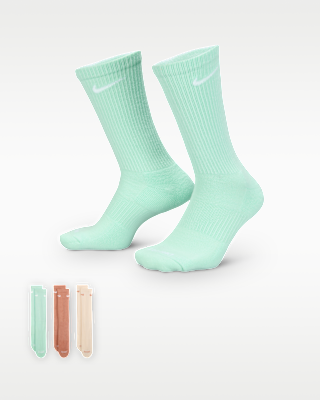 Unisex носки Nike Everyday Plus Cushioned Training Crew Socks (3 Pairs) для тренировок