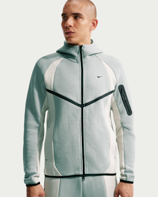 Мужская куртка Nike Tech Color-Block Full-Zip Fleece Windrunner для бега