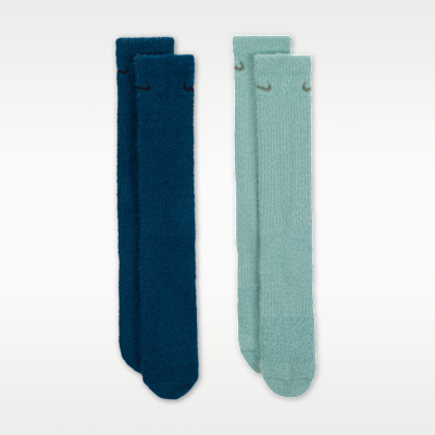Nike Everyday Cushioned Cosy Crew Socks (2 Pairs)