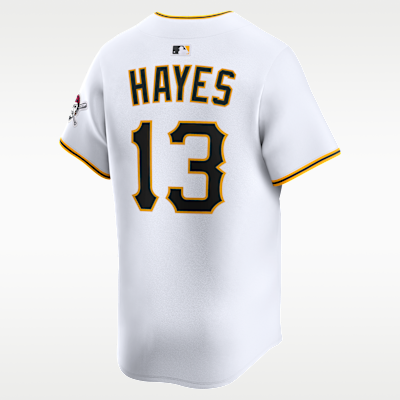 Jersey Nike Dri-FIT ADV de la MLB Limited para hombre Ke'Bryan Hayes Pittsburgh Pirates
