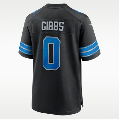 Jahmyr Gibbs Detroit Lions Men's Nike NFL Game Jersey