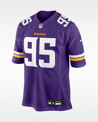 Мужские джерси Caleb Banks Minnesota Vikings Nike NFL Game Jersey