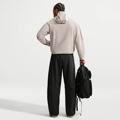 Nike Tech Shori Örgü Tam Boy Fermuarlı Windrunner Erkek Ceketi görsel 5